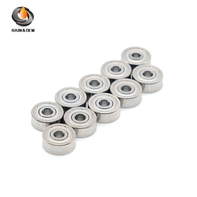 10Pcs MR104ZZ ABEC-9 Bearings, 4x10x4 mm High-Speed Nail Drill Handpiece Bearings - No Heat, Longer Life, More Stable & Smooth