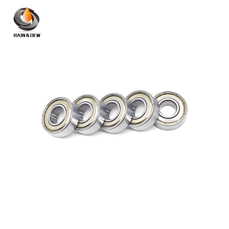 10Pcs R6ZZ 9.525X22.225X7.142mm Miniature Inch Deep Groove Ball Bearing  ABEC-7