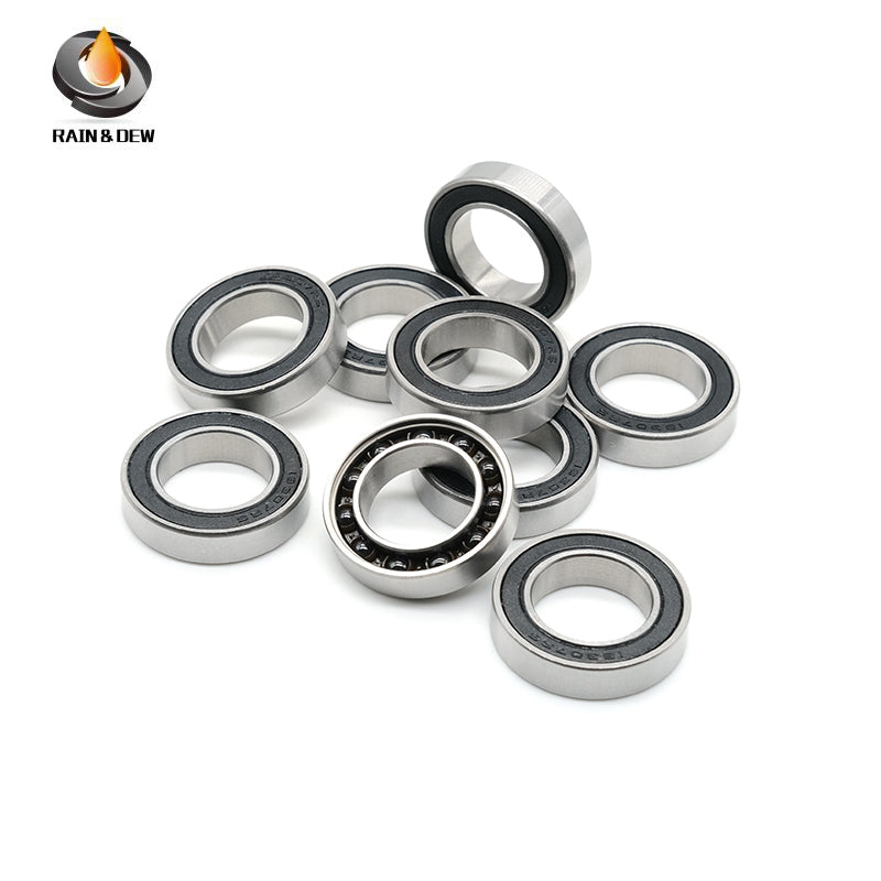 (10PCS) Bicycle Hybrid Ceramic Ball Bearing 18307 2RS CB Bicycle-specific 18x30x7mm Bicycle Hub Bearing Si3N4 Ceramic  ABEC-9