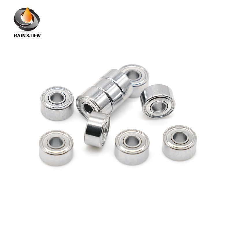 10PCS S693ZZCB 3x8x4mm ABEC-7 Ceramic Bearing Stainless Steel Hybrid Ceramic Bearing Without Grease Fast Turning