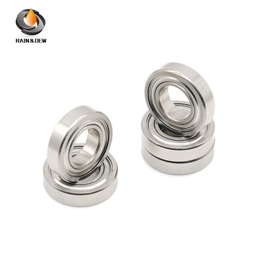 10PCS S6702ZZCB 15x21x4 mm ABEC-7 Ceramic Bearing Stainless Steel Hybrid Ceramic Bearing Without Grease Fast Turning