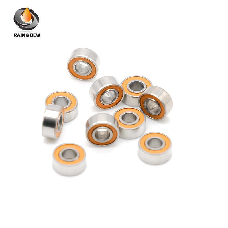 10PCS S684RS CB 4*9*4 mm Fishing Reel Bearing Stainless Steel Hybrid Ceramic Bearing ABEC-7