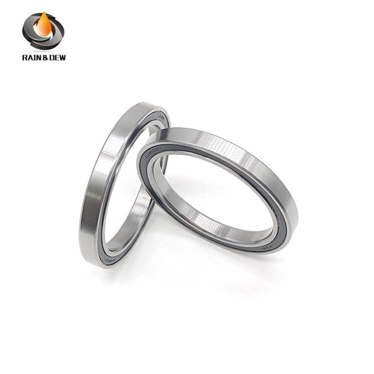 1PCS 6816 2RS  Bearing 80X90X10 mm ABEC-7 Metric Thin Section 6816 RS Ball Bearings