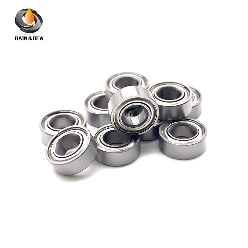10Pcs MR84ZZ ABEC-9 Bearings, 4X8X3 mm High-Speed Nail Drill Handpiece Bearings - No Heat, Longer Life, More Stable & Smooth