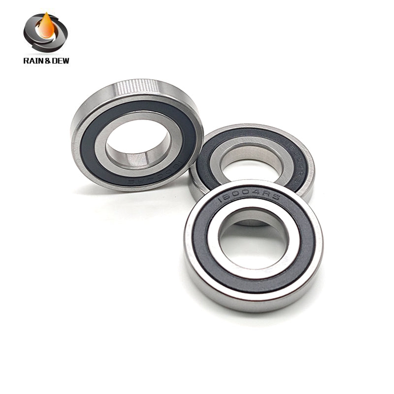 2PCS Deep Groove Ball Bearing 16004RS 20x42x8 mm Rubber Sealed Ball Bearing  ABEC-7
