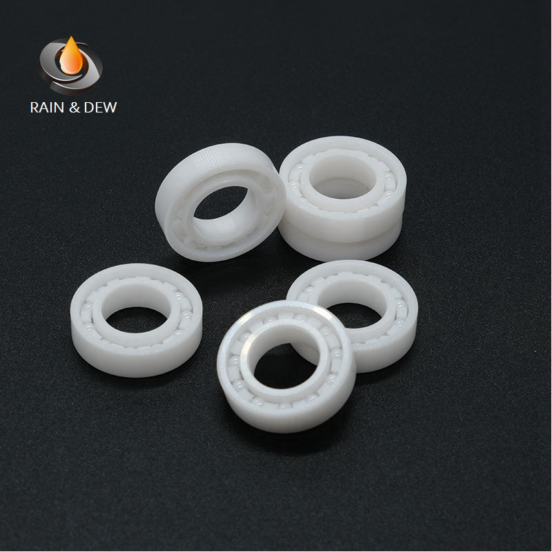 1/2Pcs 6801 CE  12*21*5mm Full Ceramic Bearing  ABEC-9 Zirconia Ceramic Deep Groove Ball Bearings for Fishing Reel