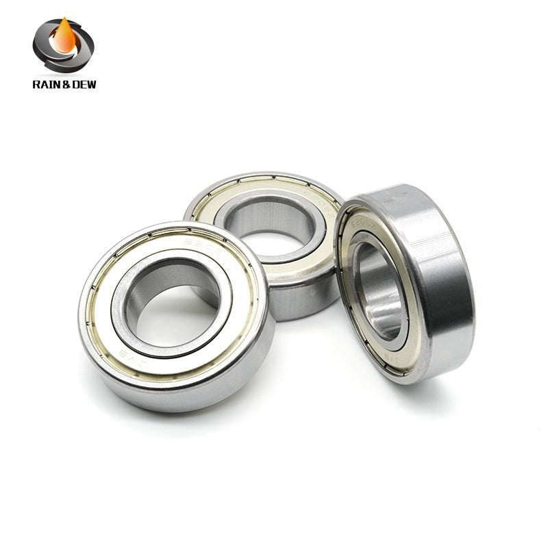 2PCS 6204ZZ ABEC-7 ball bearings (20x47x14mm). These deep groove, ZZ-shielded bearings are reliable components for various mechanical and industrial uses.
