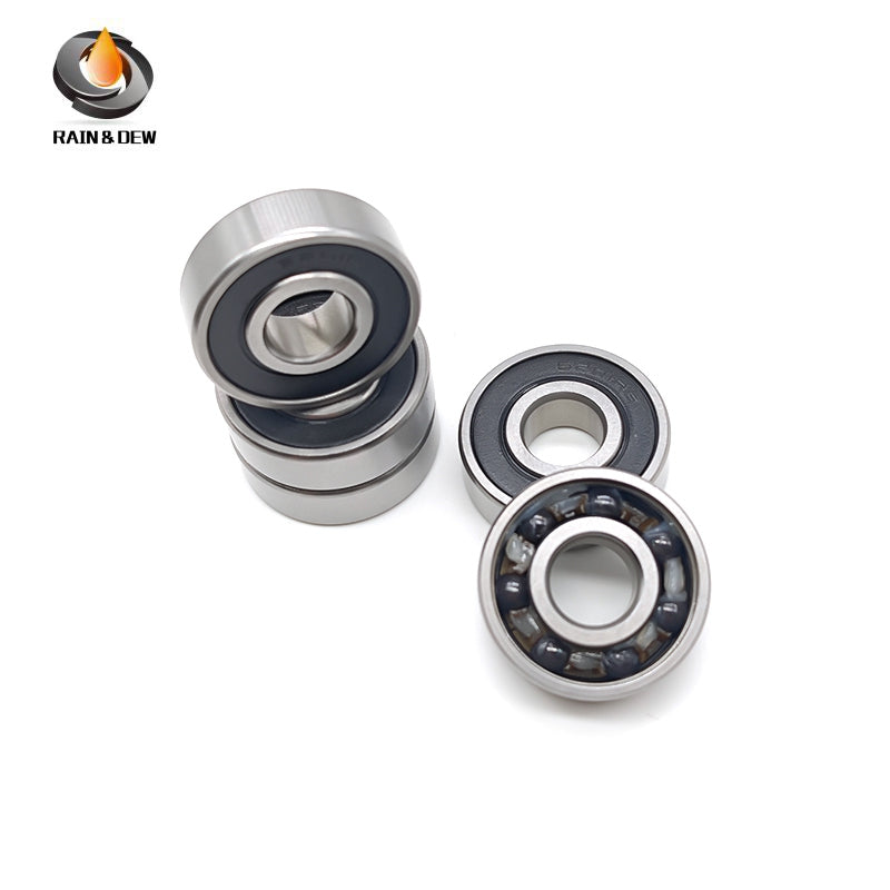 5PCS 6201RS CB 12x32x10mm Hybrid Ceramic Si3N4 Ball Bearing Bicycle Bottom Brackets & Spares Rear wheel 6201 2RS Bearings