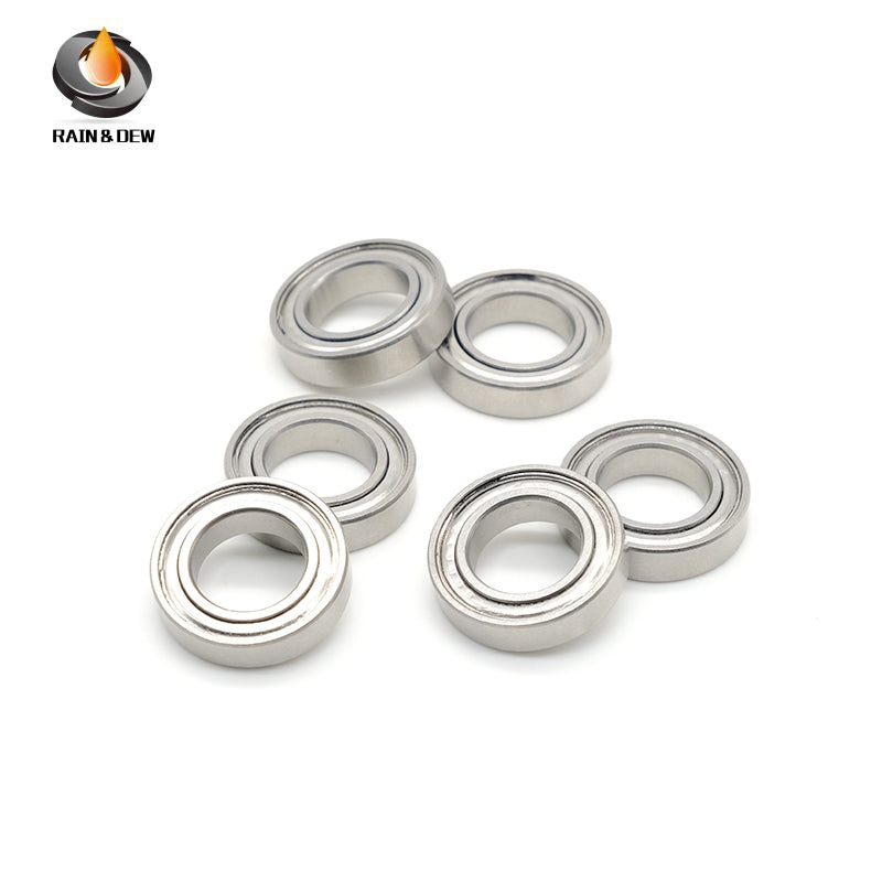 10PCS S6801ZZ  12x21x5mm Bearing  ABEC-9 440C Stainless Steel Ball Bearing Small Bearing
