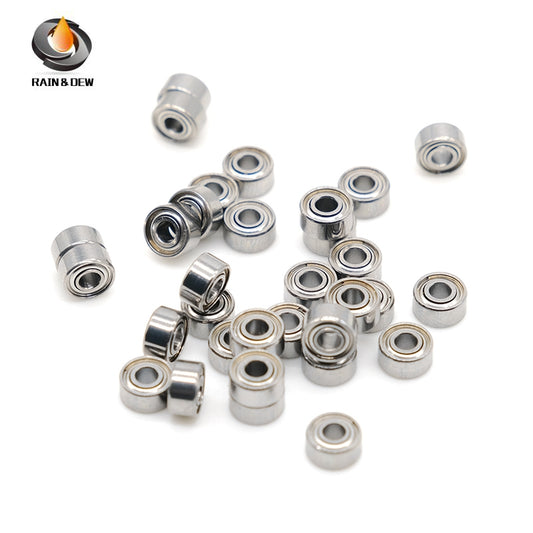 10Pcs MR52ZZ ABEC-9 Bearings, 2x5x2.5 mm High-Speed Nail Drill Handpiece Bearings - No Heat, Longer Life, More Stable & Smooth