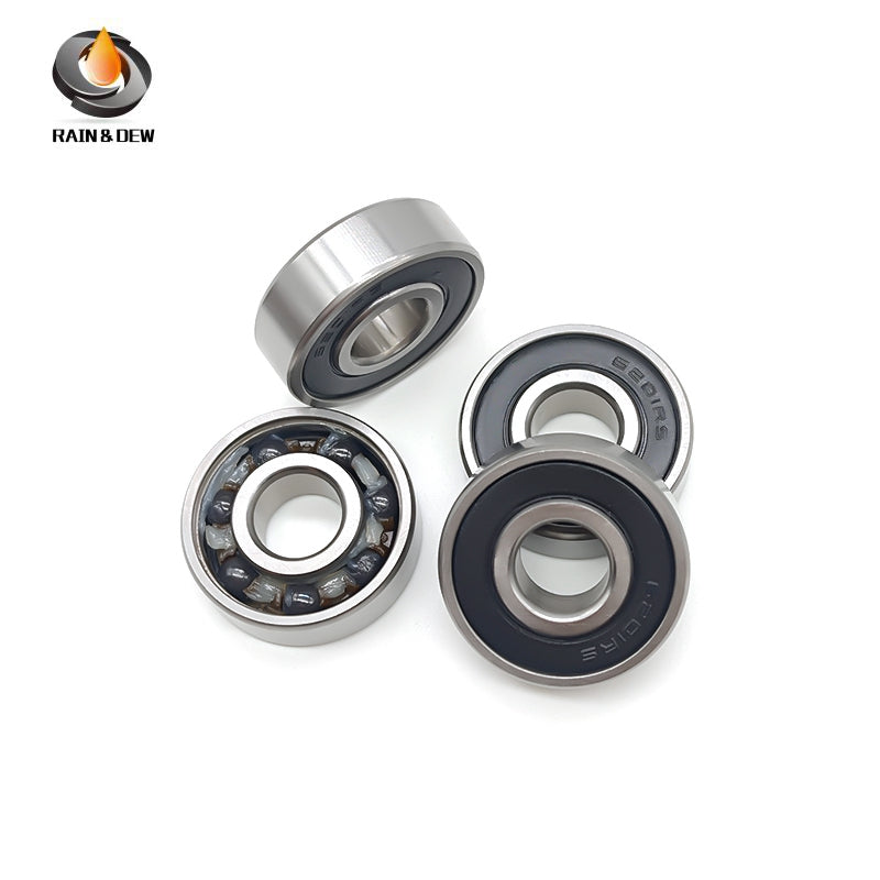 5PCS 6200RS CB 10x30x9mm Hybrid Ceramic Si3N4 Ball Bearing Bicycle Bottom Brackets & Spares Rear wheel 6200 2RS Bearings