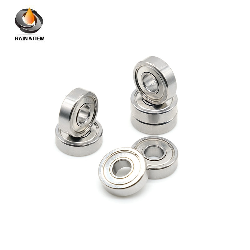 10Pcs S1660ZZ	6X16X5mm  Bearing ABEC-9 440C Roller Stainless Steel SR168ZZ Ball Bearings
