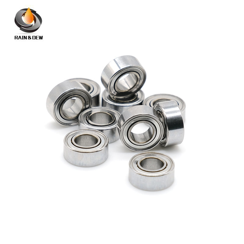 10Pcs  SMR105ZZ	5X10X4mm  Stainless Steel  Bearing ABEC-9 Fishing Reel Bearing For DAIWA & SHIMANO &Abu Garcia Reel Handles