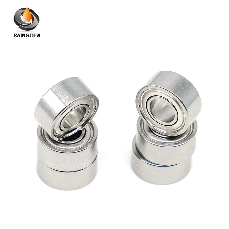 10PCS S685ZZCB 5x11x5mm ABEC-7 Ceramic Bearing Stainless Steel Hybrid Ceramic Bearing Without Grease Fast Turning