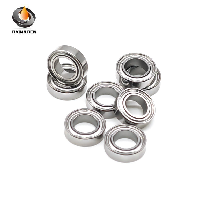 10Pcs  SMR74W1.6  4X7X1.6mm  Stainless Steel  Bearing ABEC-9 Fishing Reel Bearing For DAIWA & SHIMANO &Abu Garcia Reel Handles