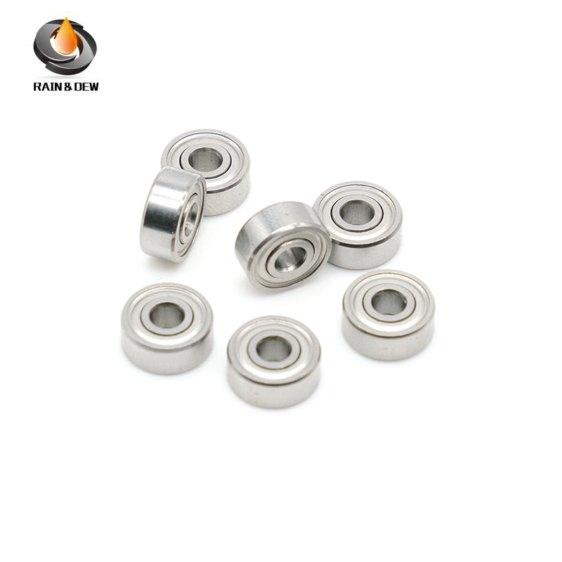 10Pcs R4ZZ 6.35X15.875X4.978mm Miniature Inch Deep Groove Ball Bearing  ABEC-7
