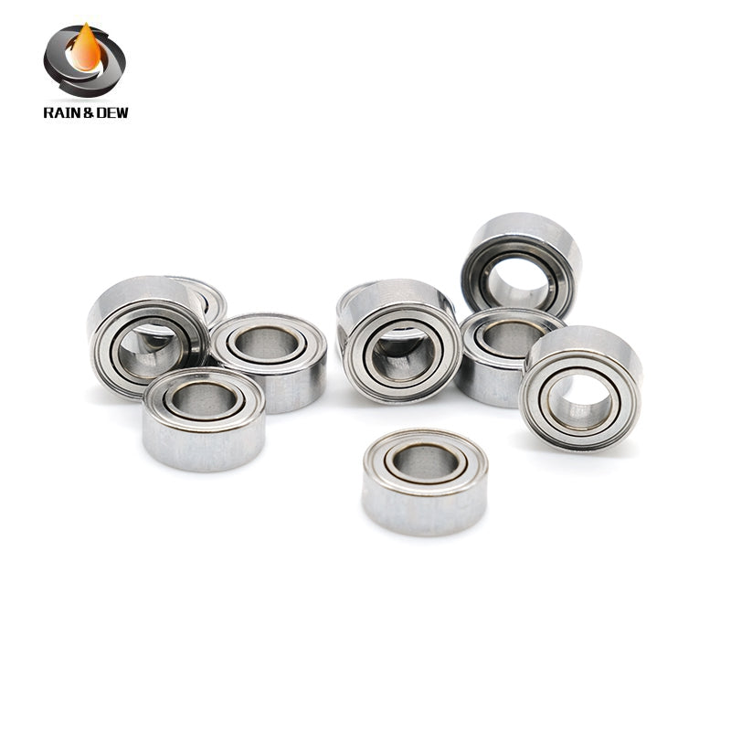 10Pcs  SMR105ZZ	5X10X4mm  Stainless Steel  Bearing ABEC-9 Fishing Reel Bearing For DAIWA & SHIMANO &Abu Garcia Reel Handles