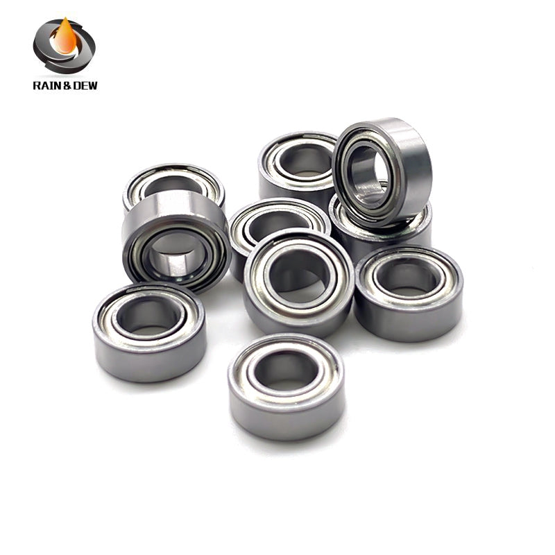 10Pcs MR84ZZ ABEC-9 Bearings, 4X8X3 mm High-Speed Nail Drill Handpiece Bearings - No Heat, Longer Life, More Stable & Smooth
