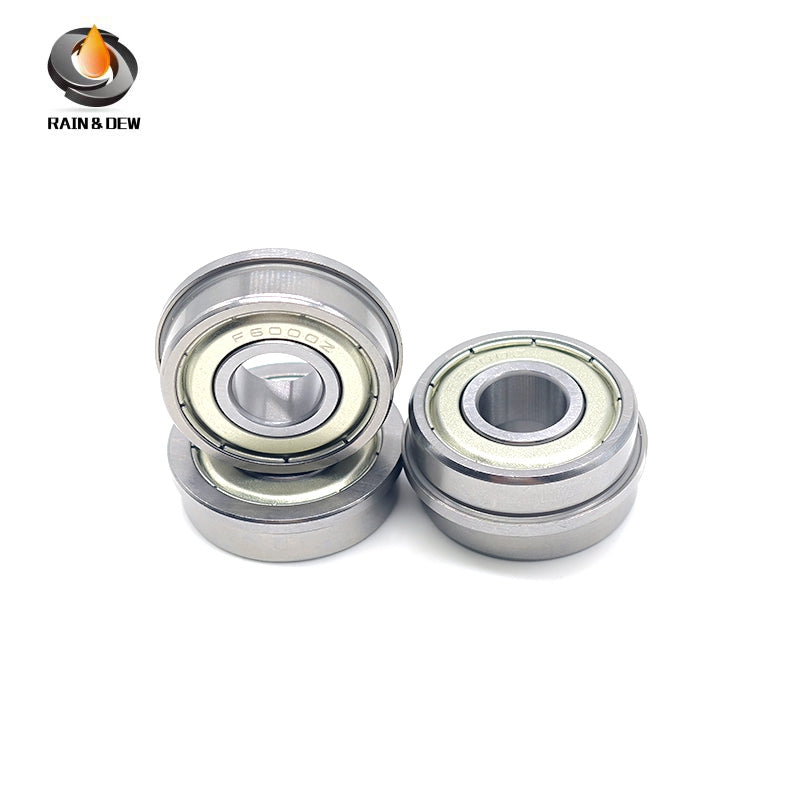 8PCS F6000ZZ Flanged Ball Bearings 10X26X8 mm Double Shielded  High Precision for 3D Printer & CNC Parts