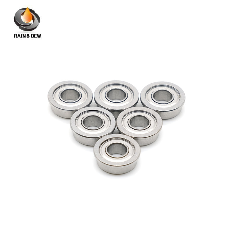 10PCS Precision F685ZZ Flanged Bearing with Shield 5X11X5 mm  for Easy Mounting & Positioning