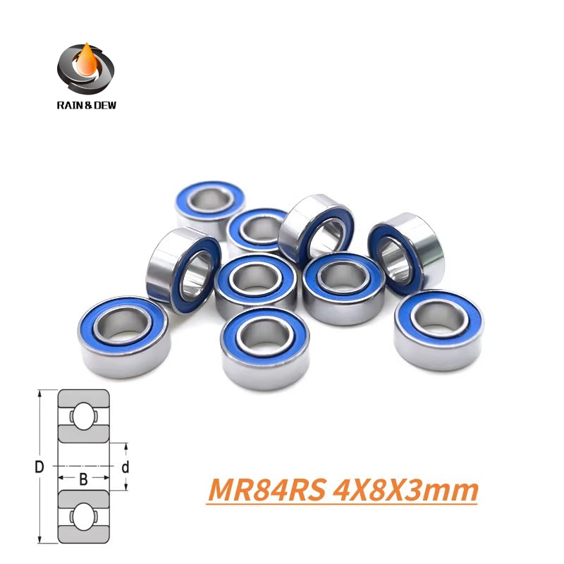 20Pcs For Axial SCX24 Mini Crawler RC Car Micro Bearing Seal Shield Cap Replacement Upgrade Accessories 2x5x2.5 3x6x2.5 4x8x3