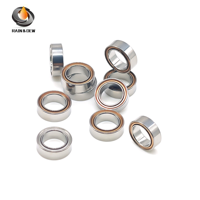 R168ZZ Bearing 10PC 6.35x9.525x3.175mm Double Shielded Motor Miniature R168 Z ZZ Ball Bearings R168Z