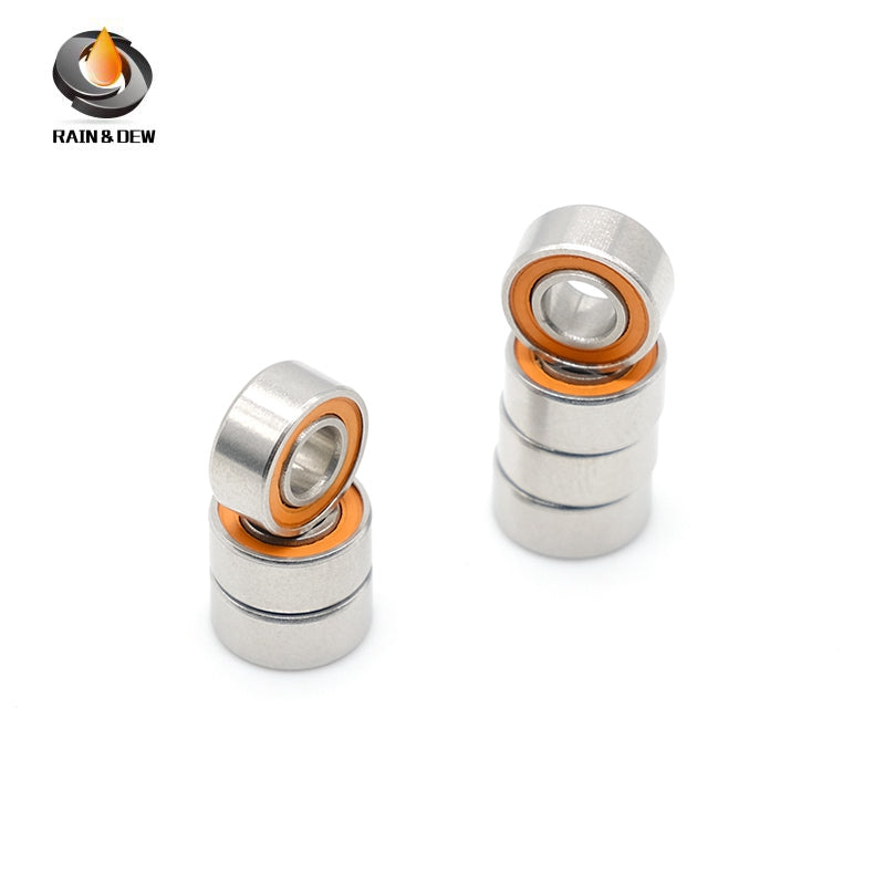 10PCS S687RS CB 7*14*5mm Fishing Reel Bearing Stainless Steel Hybrid Ceramic Bearing ABEC-7