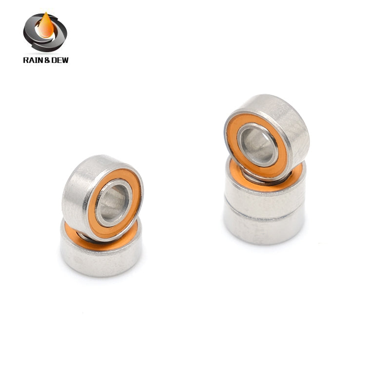 10PCS S684RS CB 4*9*4 mm Fishing Reel Bearing Stainless Steel Hybrid Ceramic Bearing ABEC-7