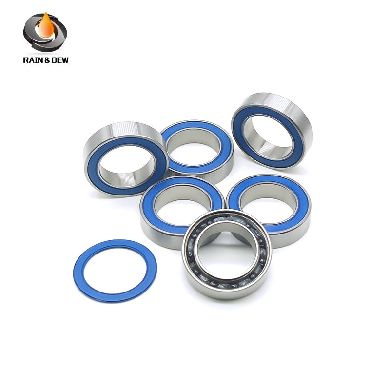 (10PCS) Bicycle Hybrid Ceramic Ball Bearing 18287 2RS CB Bicycle-specific 18x28x7mm Bicycle Hub Bearing Si3N4 Ceramic  ABEC-9