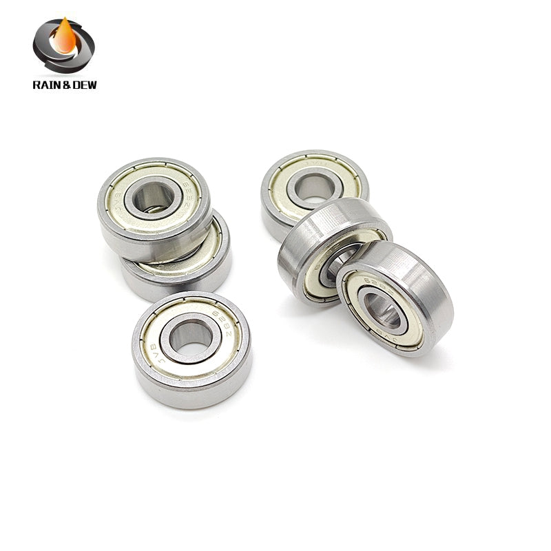 10PCS 628ZZ 8X24X8 mm Bearing ABEC-7 Miniature 628Z Ball Bearings 628 ZZ EMQ Z3V3 Quality