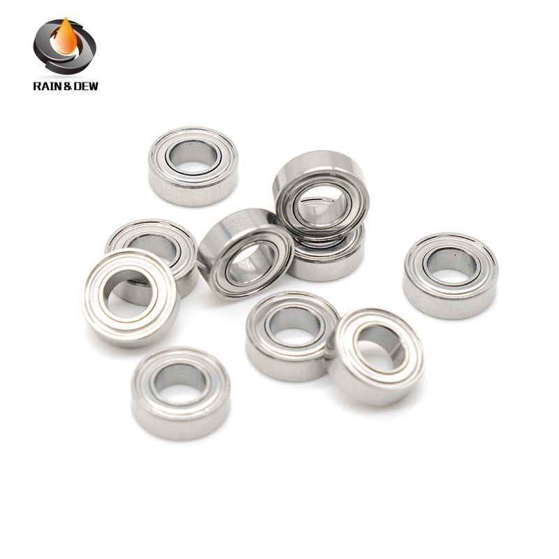 10Pcs MR115ZZ ABEC-9 Bearings, 5X11X4 mm High-Speed Nail Drill Handpiece Bearings - No Heat, Longer Life, More Stable & Smooth