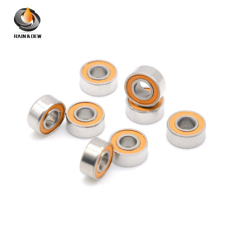 10PCS S684RS CB 4*9*4 mm Fishing Reel Bearing Stainless Steel Hybrid Ceramic Bearing ABEC-7