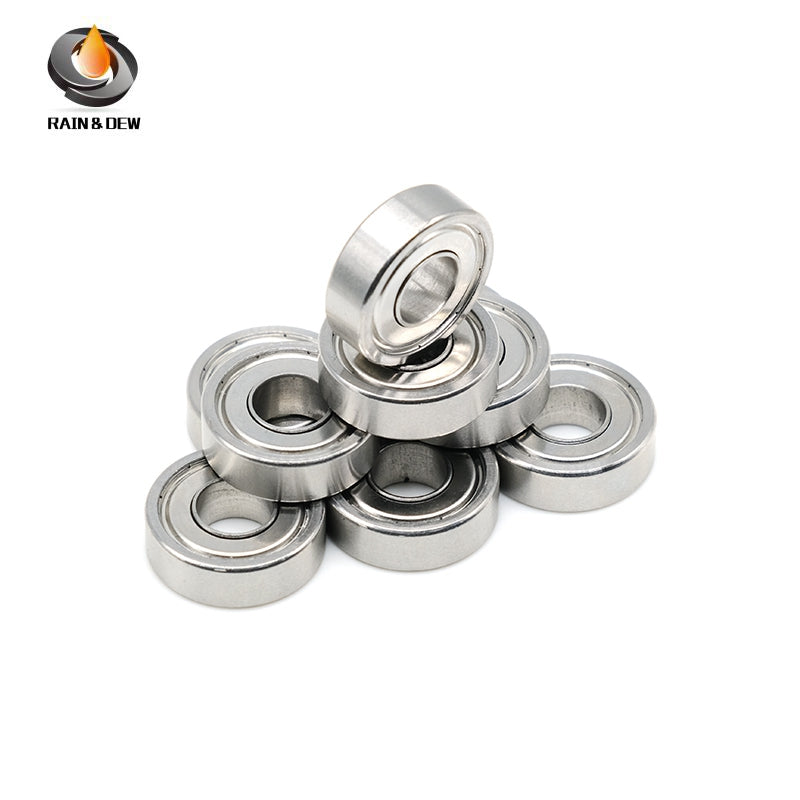 10PCS S699ZZ  9x20x6 mm Stainless Bearing ABEC-9 Stainless Steel Ball Bearings Shielded High Precision 440C