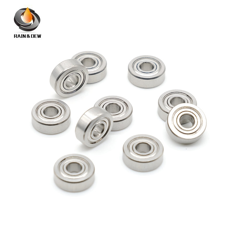 10PCS S605ZZ  5x14x5mm Bearing  ABEC-9 440C Stainless Steel Ball Bearing Small Bearing