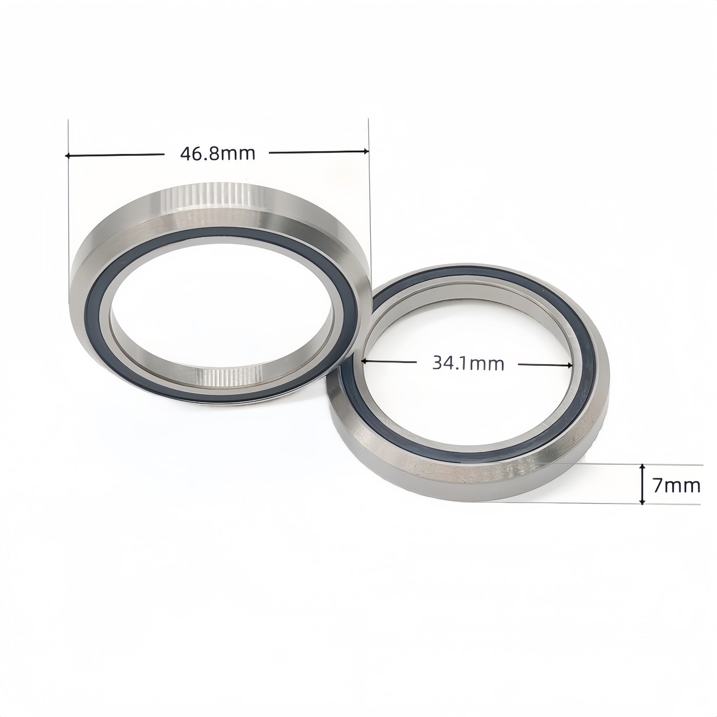 1PCS Bike Headset Bearing 40/37/30.15/34.1 mm Steel Bearings | Waterproof & Durable for MTB/Road Bicycle Steering Repair