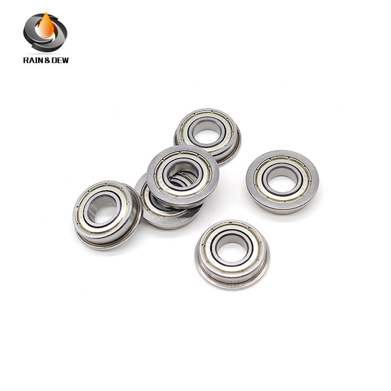 10PCS F6900ZZ 10X22X6 mm ABEC-7 Skate Bearing Steel Radial Shaft Deep Groove Flange Ball Bearing