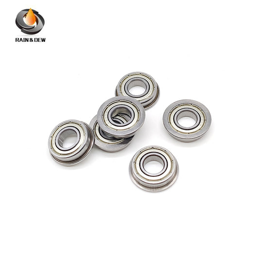 10PCS F6900ZZ 10X22X6 mm ABEC-7 Skate Bearing Steel Radial Shaft Deep Groove Flange Ball Bearing