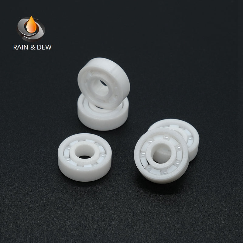1/2Pcs 607 CE 7*19*6mm  Full Ceramic Bearing ABEC-9 Zirconia ZRO2 High Precision Spinning Bearing for Fishing Reel