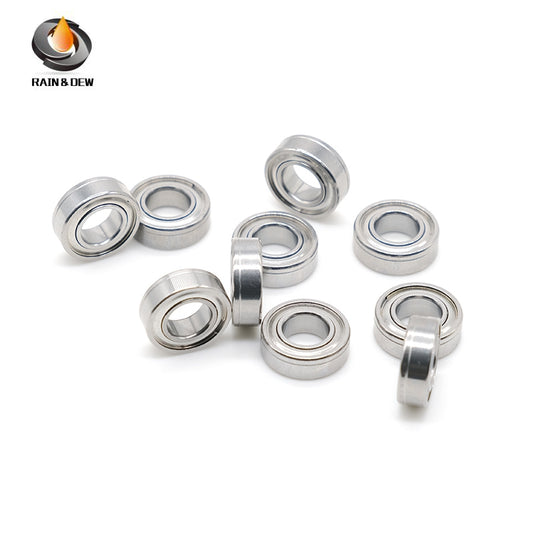 10Pcs  SMR128ZZW2.5	8X12X2.5mm  Stainless Steel  Bearing ABEC-9 Fishing Reel Bearing For DAIWA & SHIMANO &Abu Garcia Reel Handles