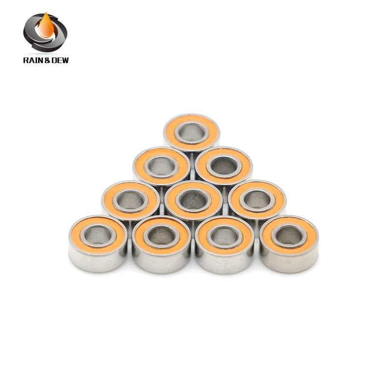 10PCS S684RS CB 4*9*4 mm Fishing Reel Bearing Stainless Steel Hybrid Ceramic Bearing ABEC-7