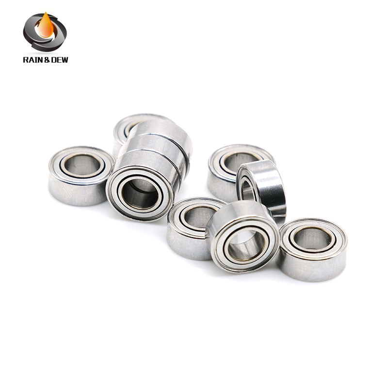 10Pcs  SMR105ZZ	5X10X4mm  Stainless Steel  Bearing ABEC-9 Fishing Reel Bearing For DAIWA & SHIMANO &Abu Garcia Reel Handles
