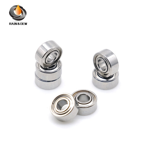 10PCS S683ZZCB 3x7x3mm ABEC-7 Ceramic Bearing Stainless Steel Hybrid Ceramic Bearing Without Grease Fast Turning
