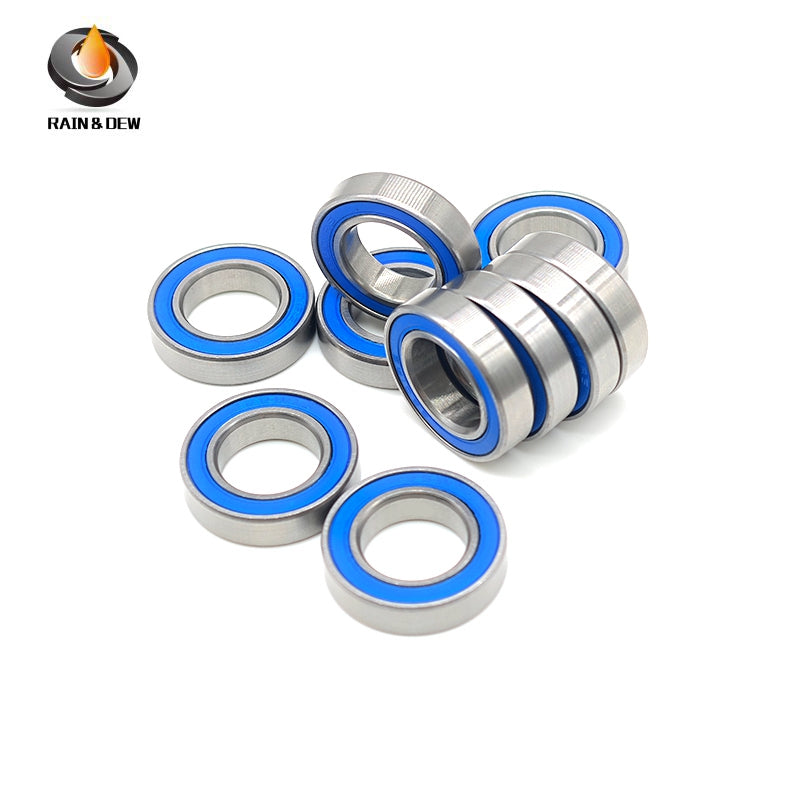 10Pcs 12x21x5 6801RS-Blue Bearing ABEC-7 Thin Section 6801-2RS Ball Bearings 61801 RS 6801 2RS With Blue Sealed L-2112DD