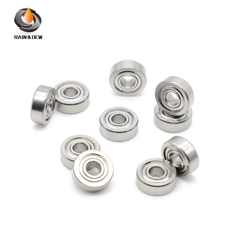 10PCS S606ZZ  6x17x6mm Bearing  ABEC-9 440C Stainless Steel Ball Bearing Small Bearing