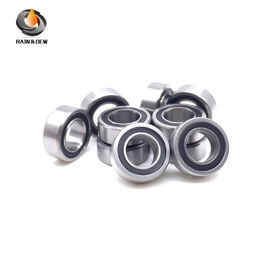 MR116RS Bearing ABEC-7 (10PCS) 6x11x4 mm Miniature MR116-2RS Ball Bearings Black Rubber Sealed