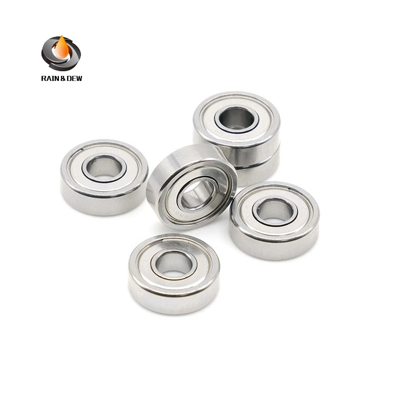 8Pcs RC Car Upgrade Parts For Traxxas 1/10 Maxx Maxx Slash CNC Aluminum Alloy Replacement Accessories Kit 6x16x5 12x18x4
