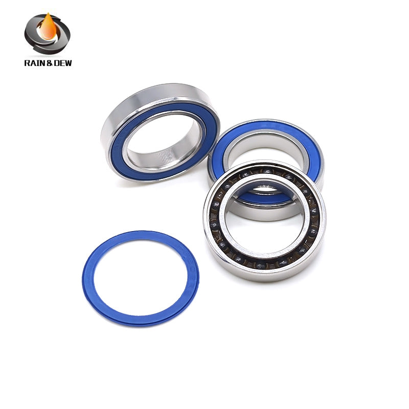 10PCS S6802RS CB 15x24x5mm Hybrid Ceramic Si3N4 Ball Bearing Bicycle Bottom Brackets & Spares Rear wheel 6802 2RS Bearings